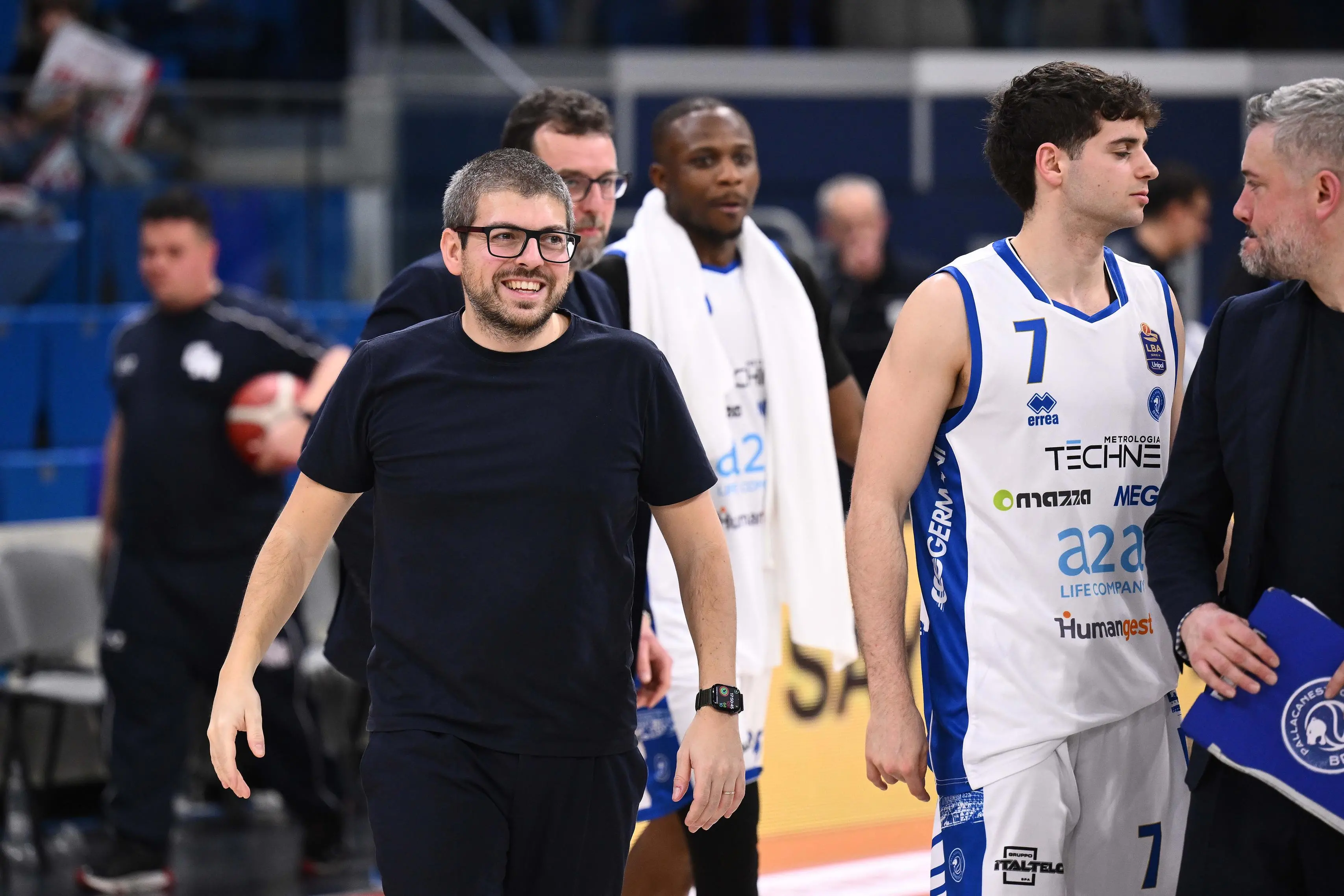 Basket, gli scatti di Olimpia Milano-Germani