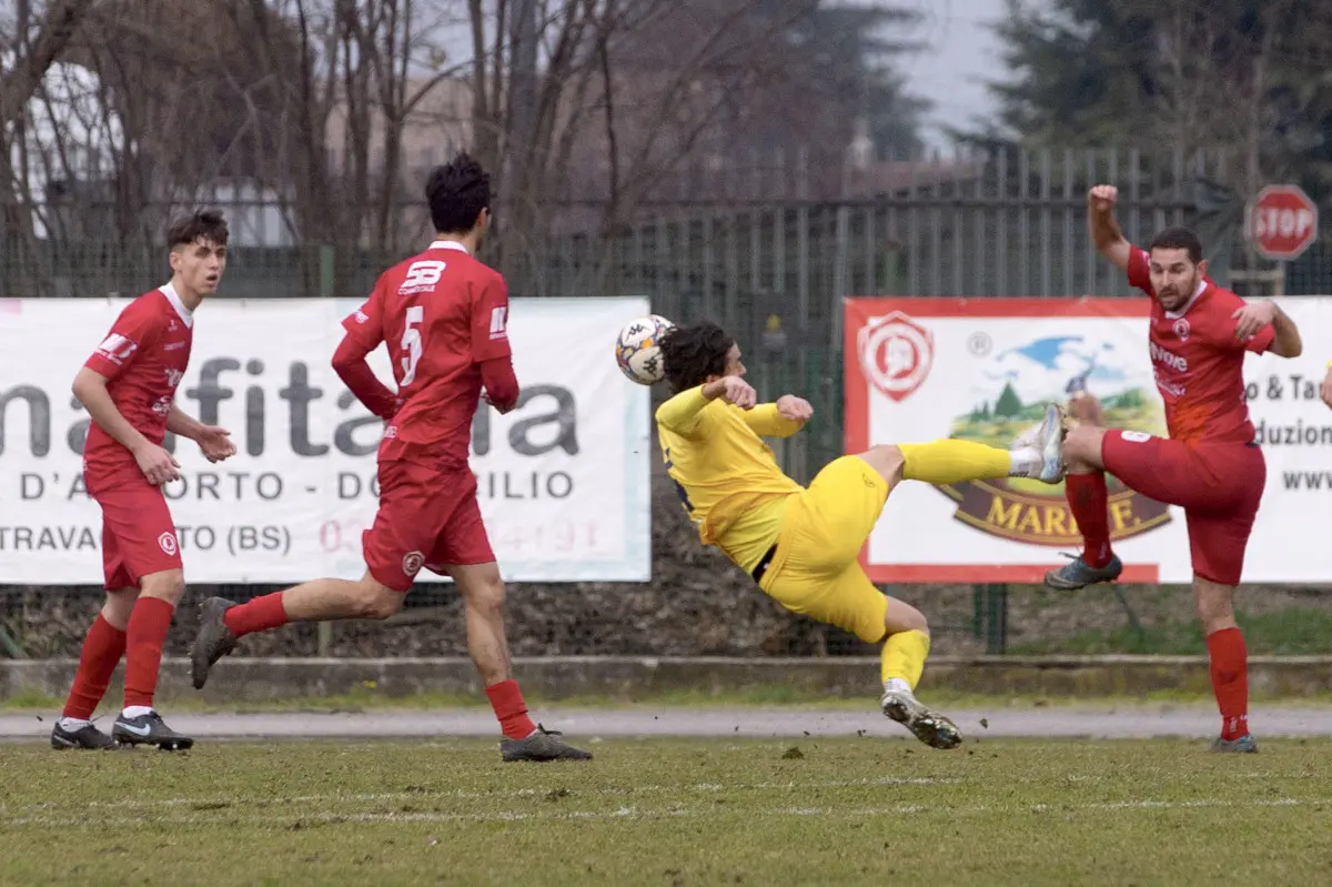 Promozione, gli scatti di Virtus Aurora Travagliato-Atletico Orsa Iseo