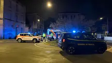 I feriti sono stati soccorsi tra via Camozzi e via Manzoni a Brescia - Foto Marco Ortogni/Neg © www.giornaledibrescia.it