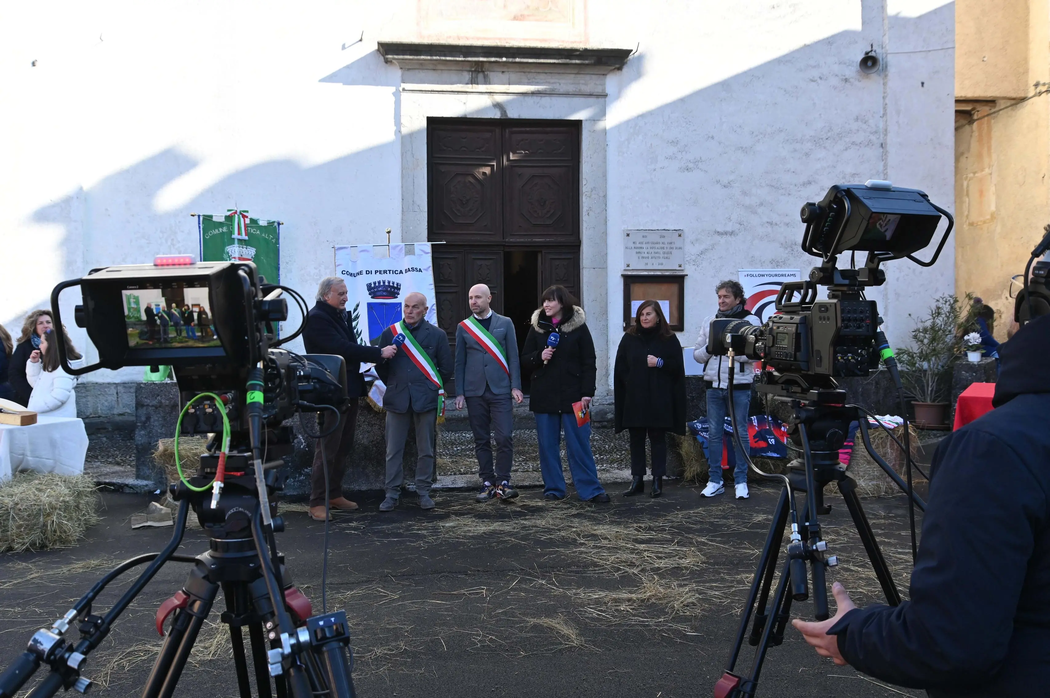 PERTICA BASSA IN PIAZZA CON NOI  REDAZIONE PROVINCIA 01-02-2026 GABRIELE STRADA NEW EDEN GROUP 