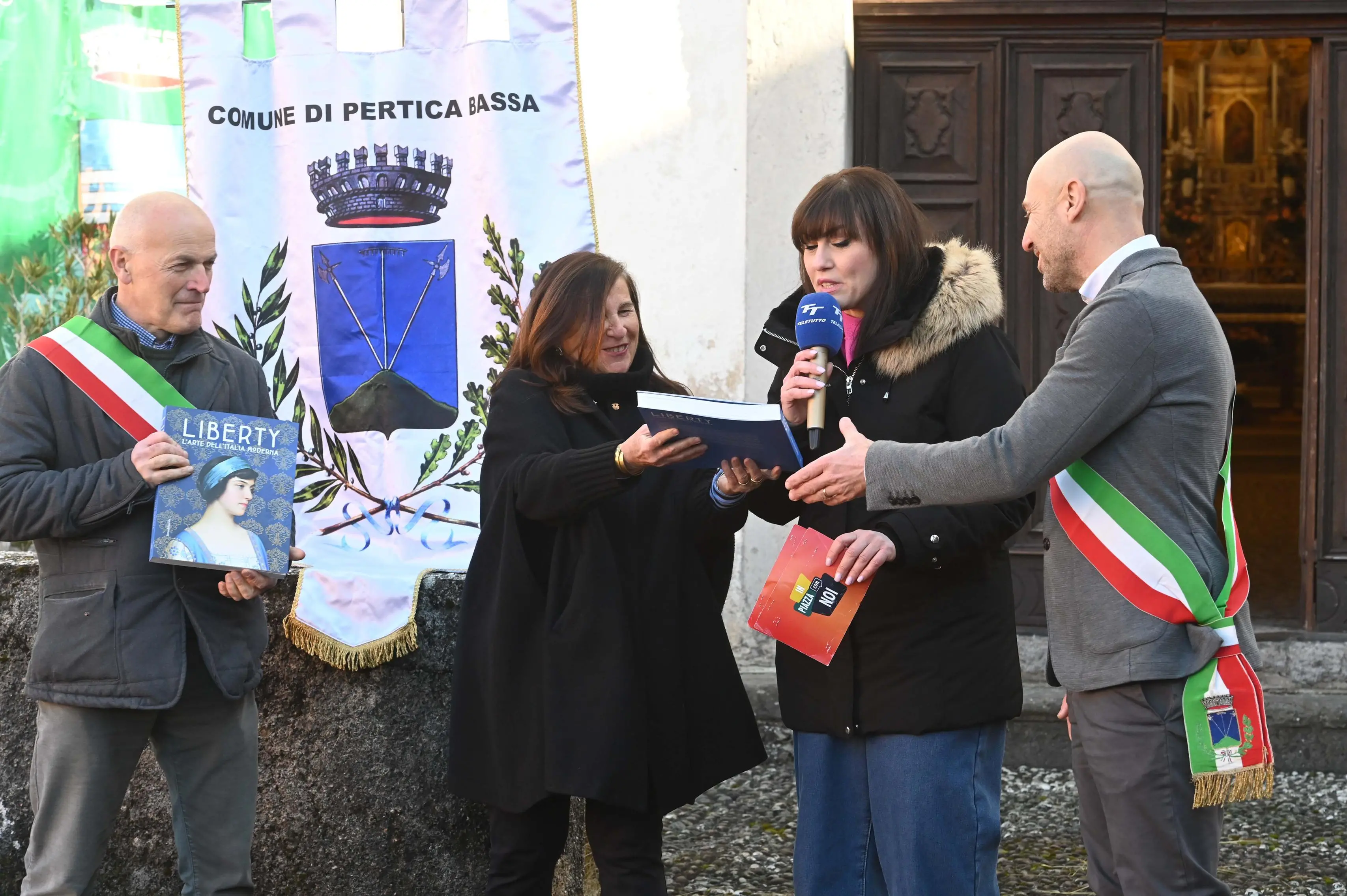PERTICA BASSA IN PIAZZA CON NOI  REDAZIONE PROVINCIA 01-02-2026 GABRIELE STRADA NEW EDEN GROUP 