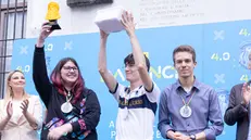 I vincitori di una scorsa edizione di Da Vinci 4.0