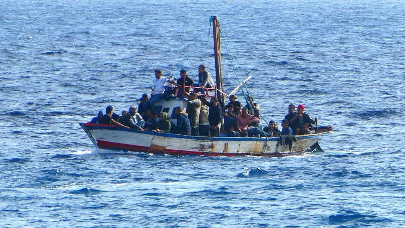 Migranti nel Mediterraneo - Foto d'archivio