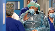 La visita di Sergio Mattarella al Niguarda di Milano