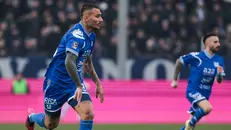 Valerio Crespi e, alle sue spalle, Manuel Marras - Foto New Reporter Comincini © www.giornaledibrescia.it