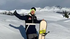 Pietropoli sarà apripista della gare di snowboard a Livigno per le Olimpiadi di Milano-Cortina - Foto Instagram © www.giornaledibrescia.it
