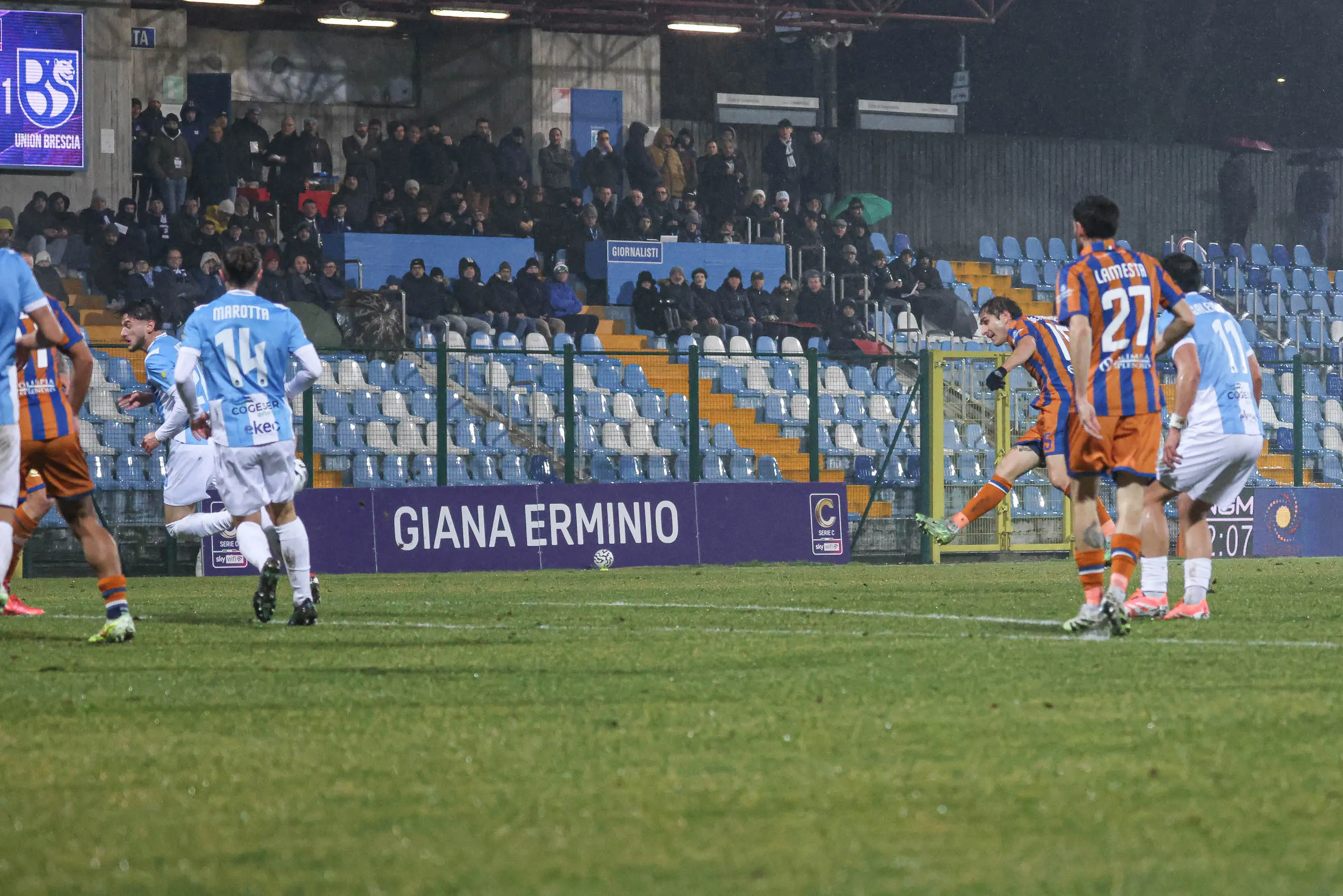 Serie C, gli scatti di Giana Erminio-Union Brescia