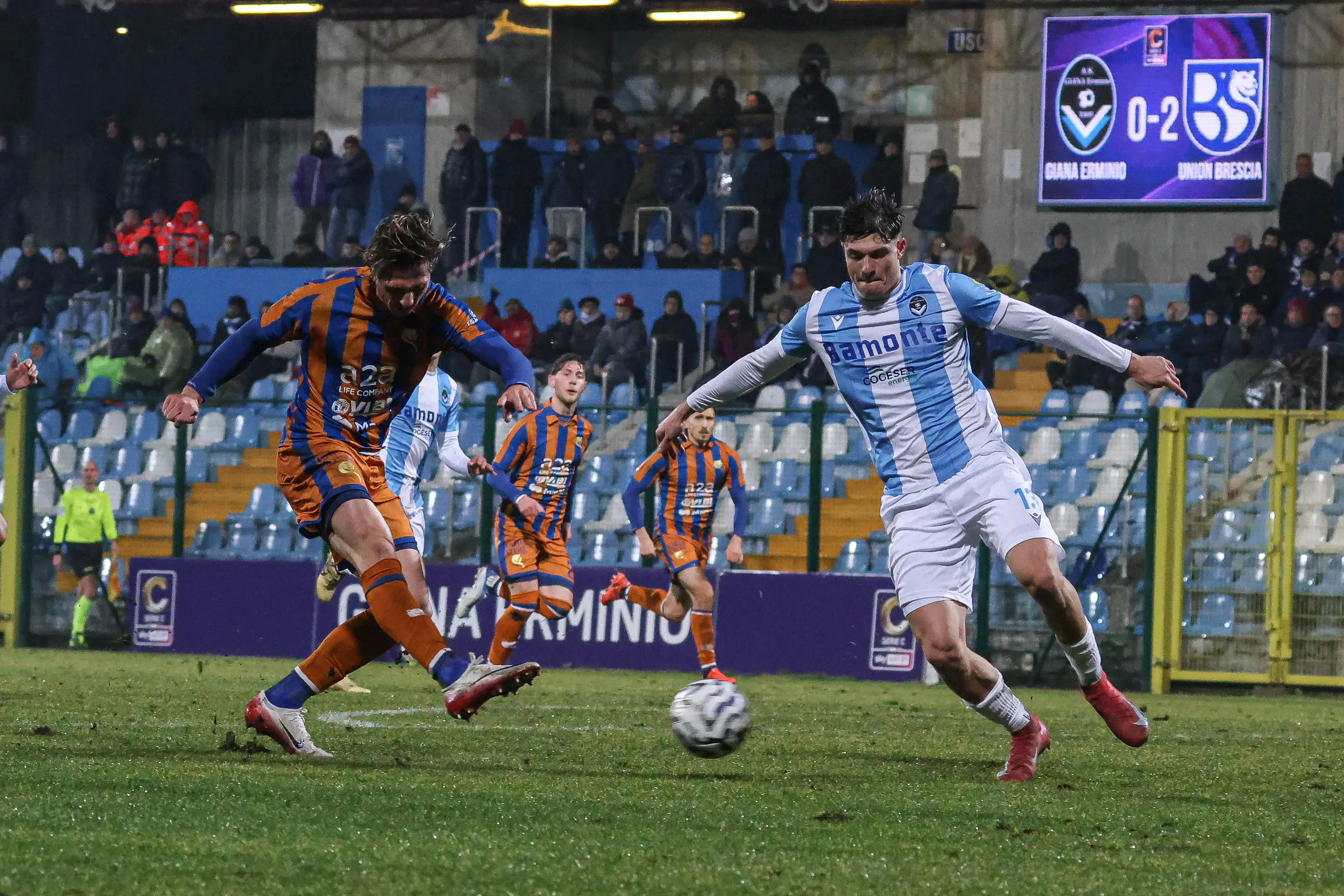 Serie C, gli scatti di Giana Erminio-Union Brescia