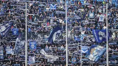 La Curva nord del Brescia - Foto New Reporter Nicoli © www.giornaledibrescia.it