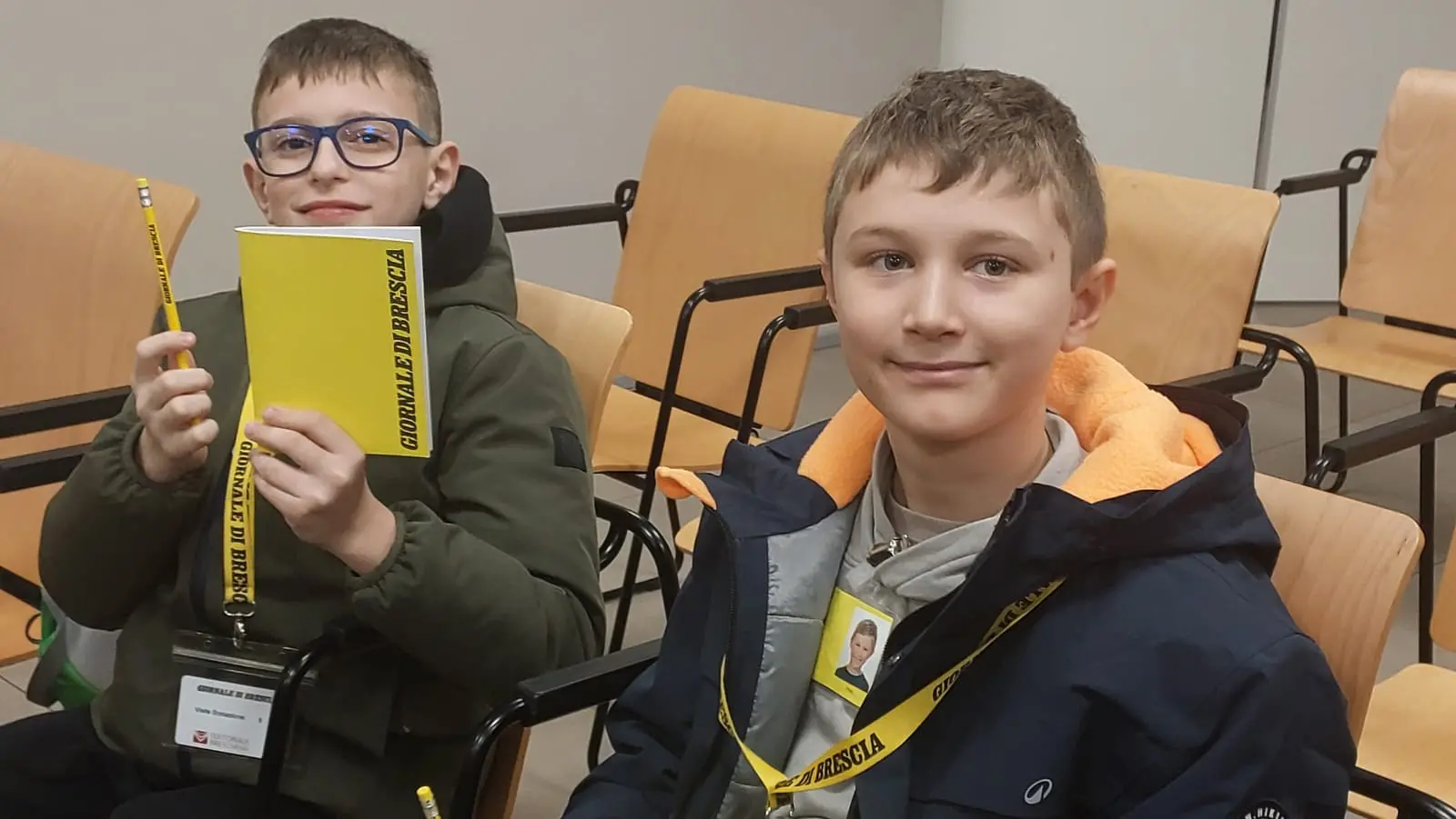 La quinta C della scuola primaria Canossi di Ospitaletto