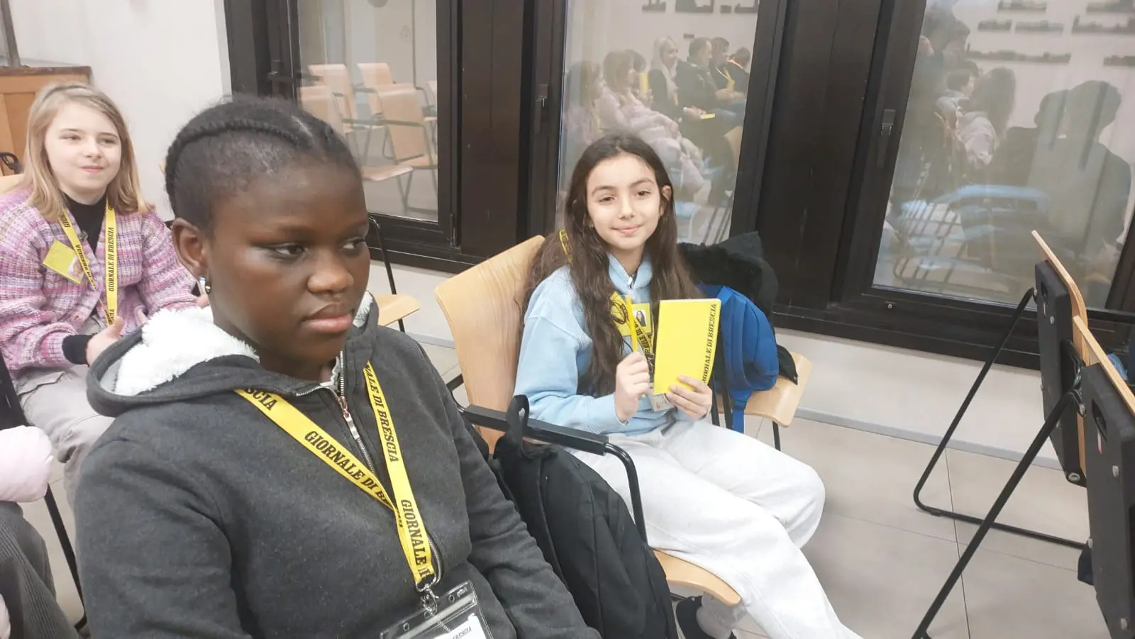 La quinta C della scuola primaria Canossi di Ospitaletto