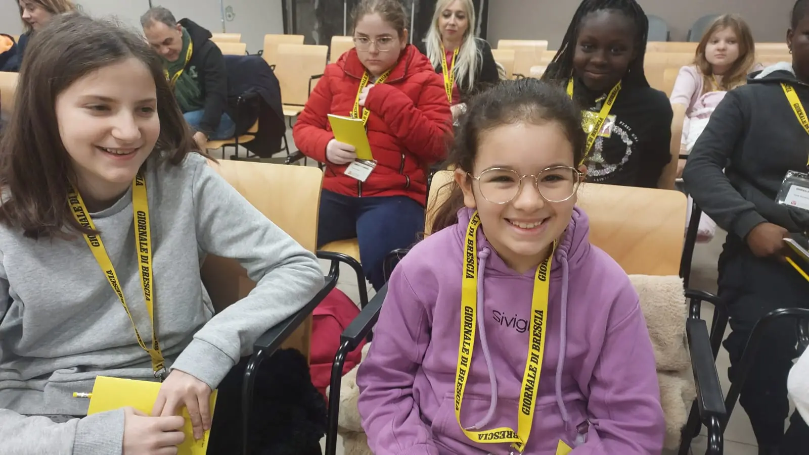 La quinta C della scuola primaria Canossi di Ospitaletto