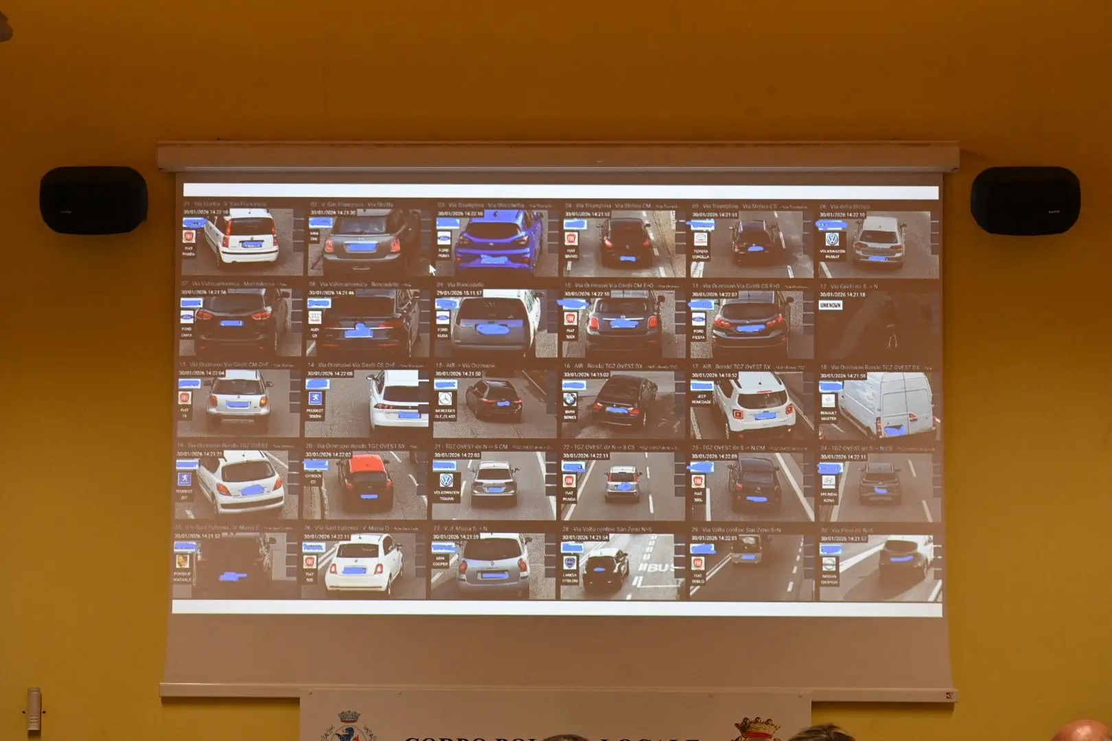 Nuovi portali di lettura targhe a Brescia