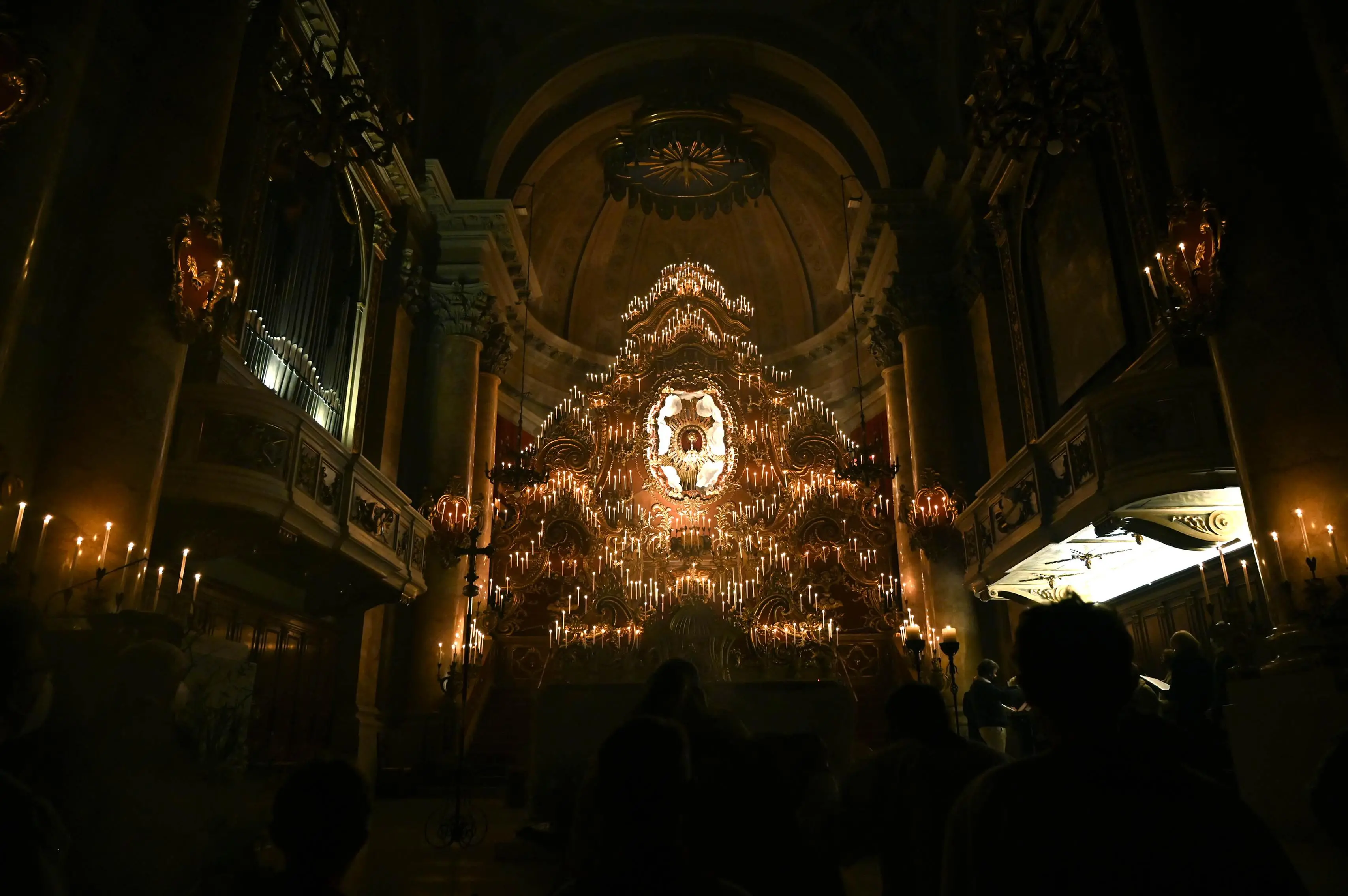 CRONACA CASTENEDOLO PARROCCHIA DI SAN BARTOLOMEO APOSTOLO 150 ANNI DEI TRIDUI VESPRI NELLA FOTO FUNZIONE DEI VESPRI 20/02/2022 newreporter©favretto