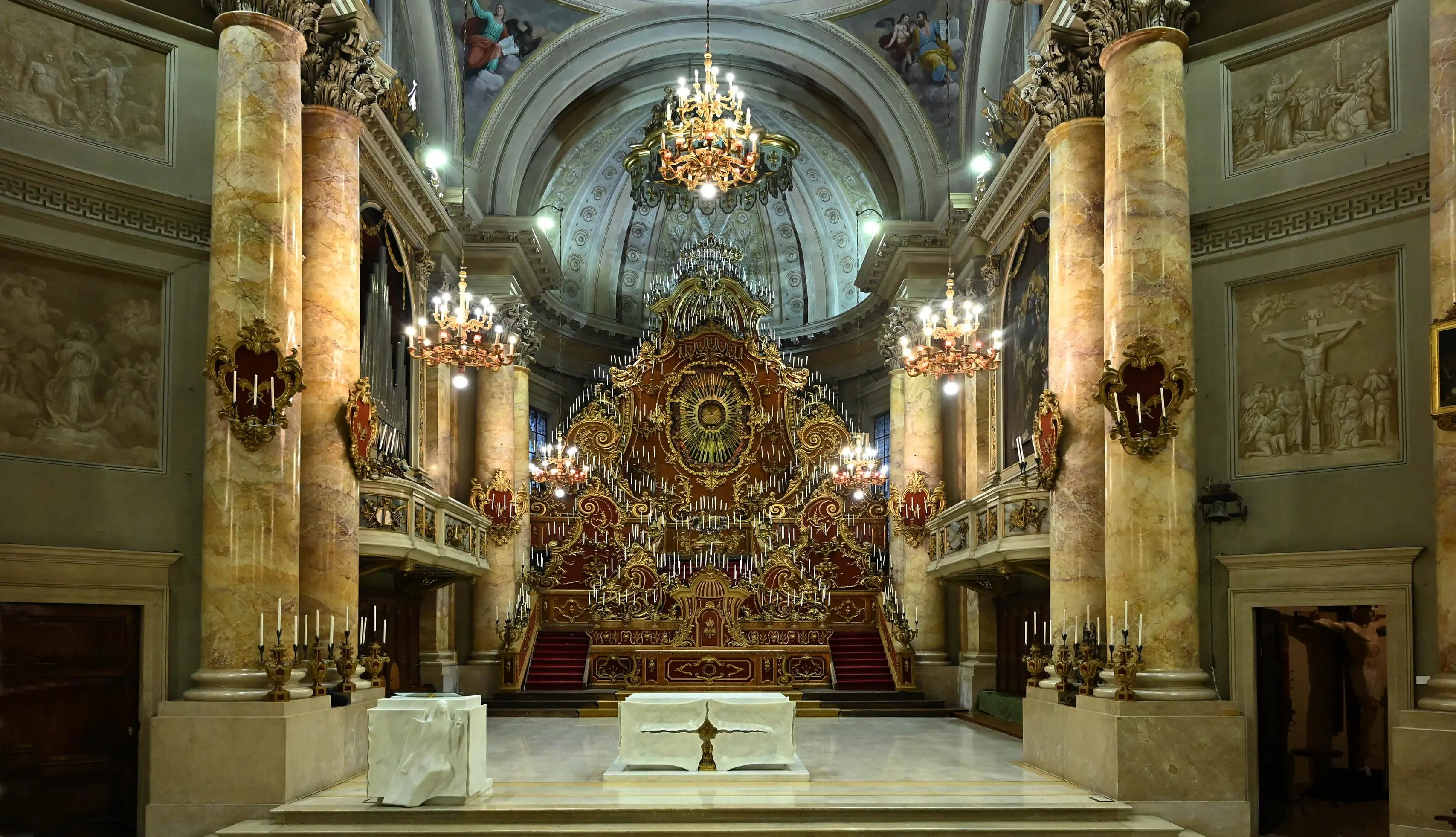 La macchina del Triduo di Castenedolo