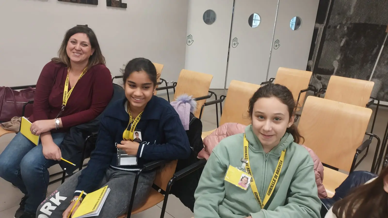 La quinta B della scuola primaria Canossi di Ospitaletto