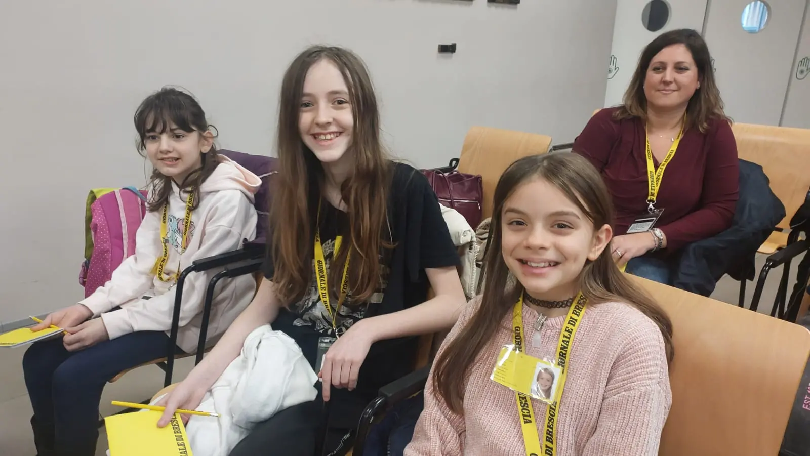 La quinta B della scuola primaria Canossi di Ospitaletto