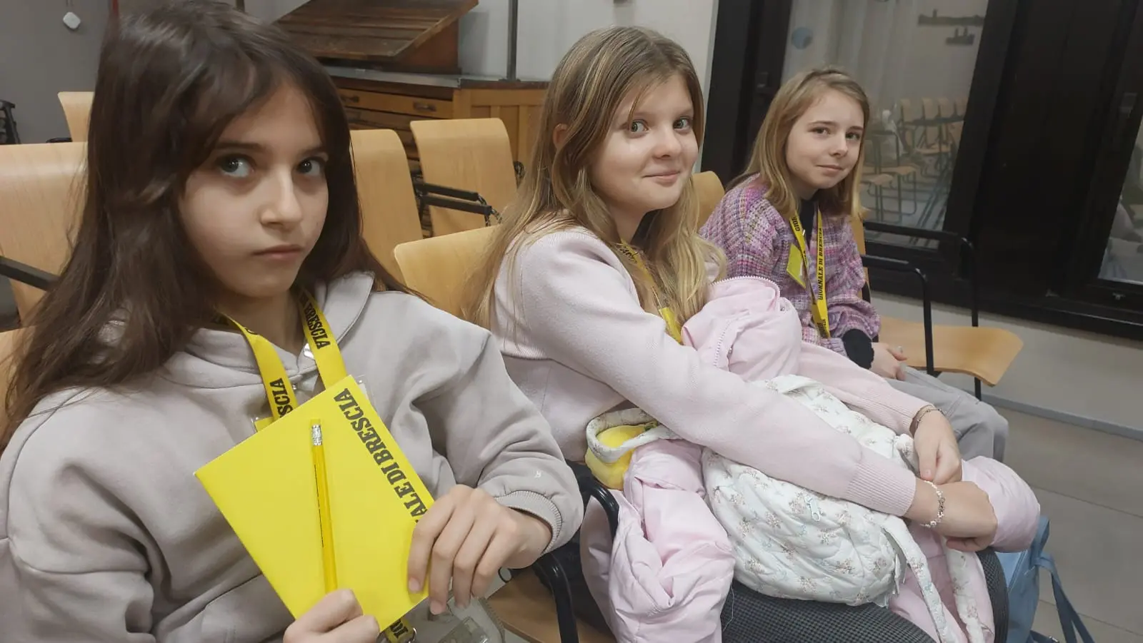 La quinta B della scuola primaria Canossi di Ospitaletto