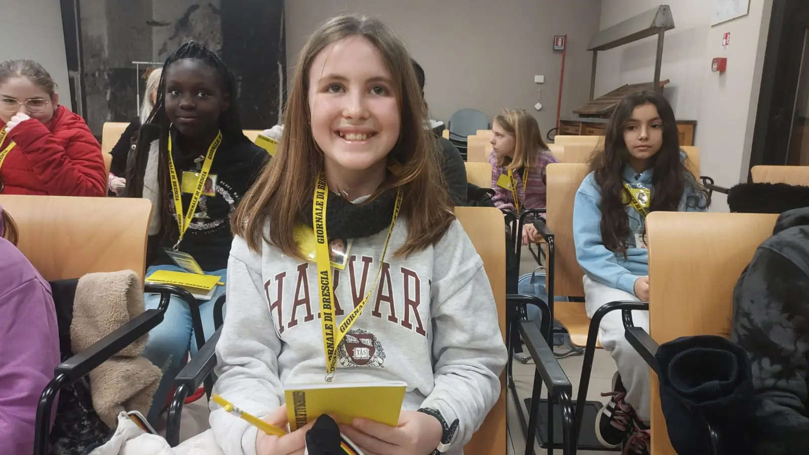 La quinta B della scuola primaria Canossi di Ospitaletto