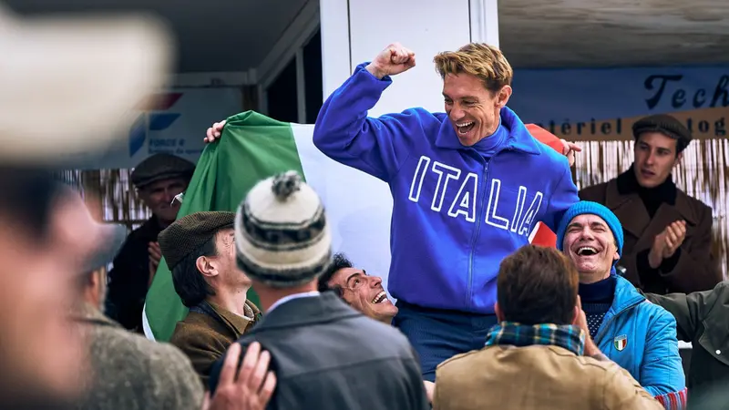 Giorgio Pasotti interpreta Eugenio Monti in «Rosso Volante»