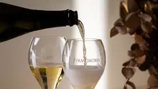 Due calici di vino Franciacorta - Foto franciacorta.wine