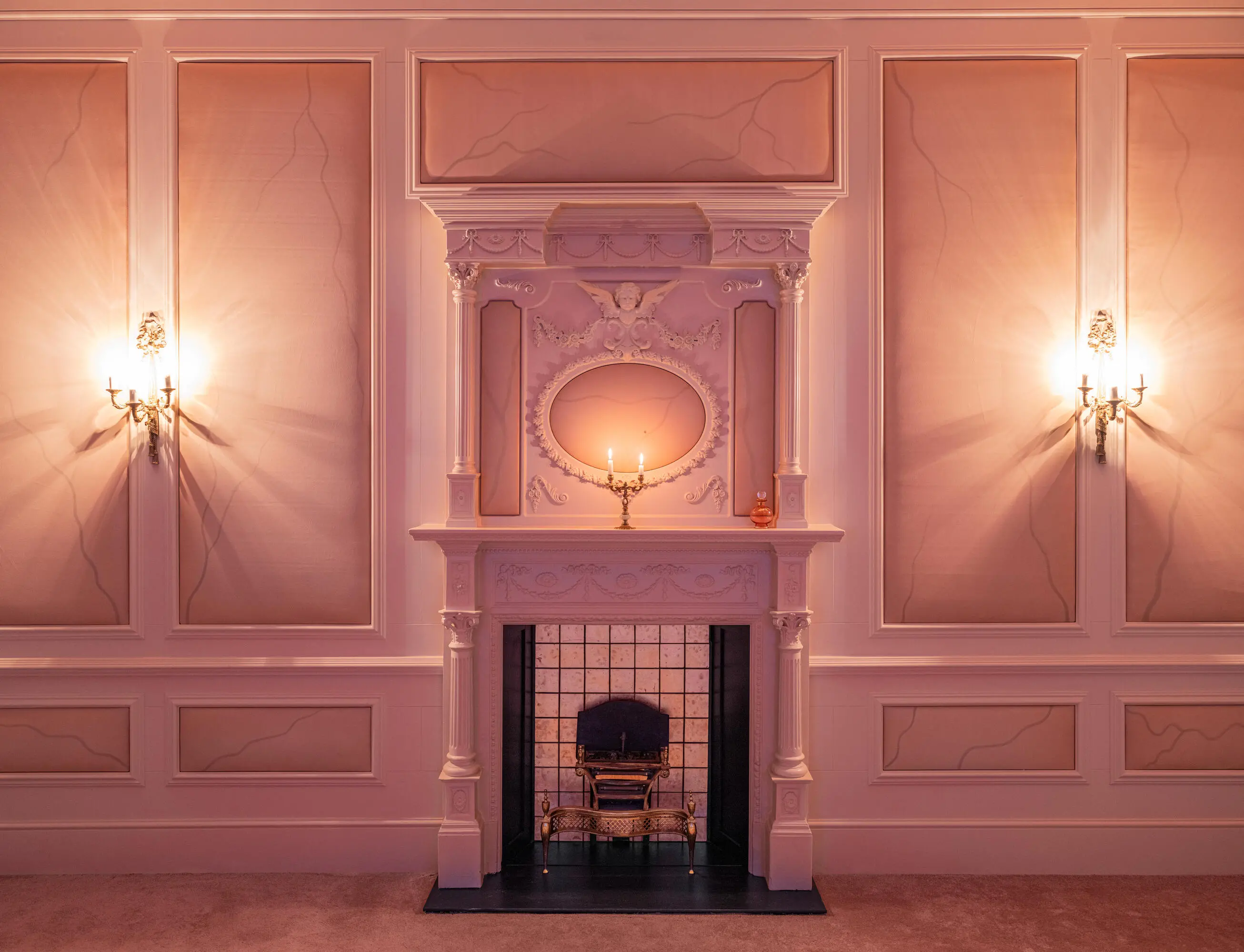 La camera di Catherine Earnshaw a Thrushcross Grange (courtesy Airbnb)