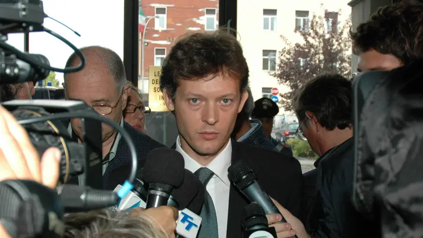 L'avvocato Luca Broli nel 2005, l'anno in cui vennero uccisi Aldo Donegani e Luisa De Leo © www.giornaledibrescia.it