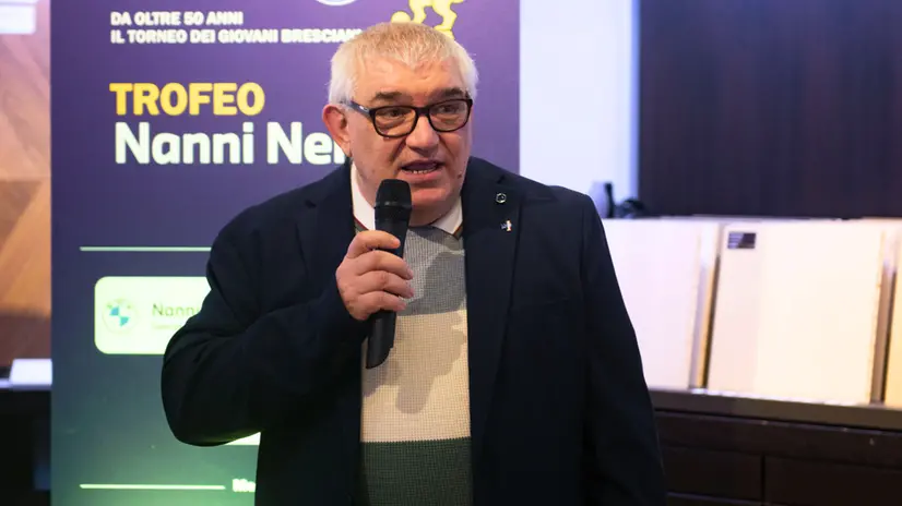 Alfredo Zanetti, presidente Lnd di Brescia - Foto New Reporter Papetti © www.giornaledibrescia.it