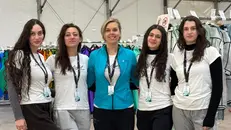 Le cinque danzatrici si esibiranno alla cerimonia d'apertura dei Giochi