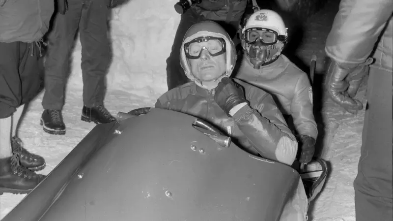 Eugenio Monti, ribattezzato da Gianni Brera il «Rosso Volante»