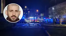 Il luogo dell'incidente ad Agnosine e la vittima, Stefano Ferrari © www.giornaledibrescia.it