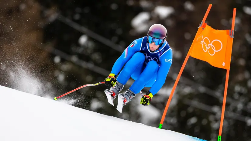 Giovanni Franzoni sulla Stelvio - Foto Ansa © www.giornaledibrescia.it