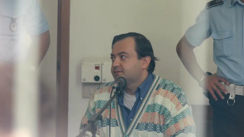 Guglielmo Gatti in aula nel settembre del 2005 per rilasciare dichiarazioni spontanee - © www.giornaledibrescia.it