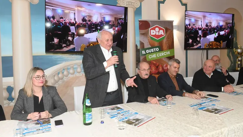 Luigi Borno, primo sostenitore della gara - Foto Rodella