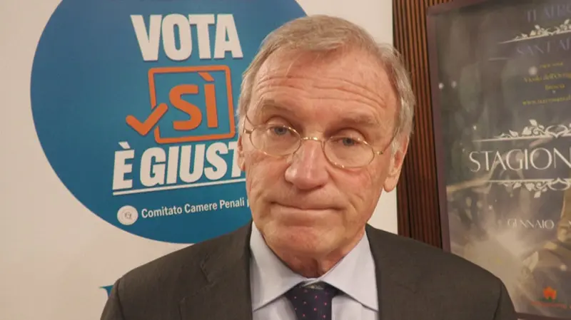 Nicolò Zanon, del Comitato per Sì, del Comitato per Sì © www.giornaledibrescia.it