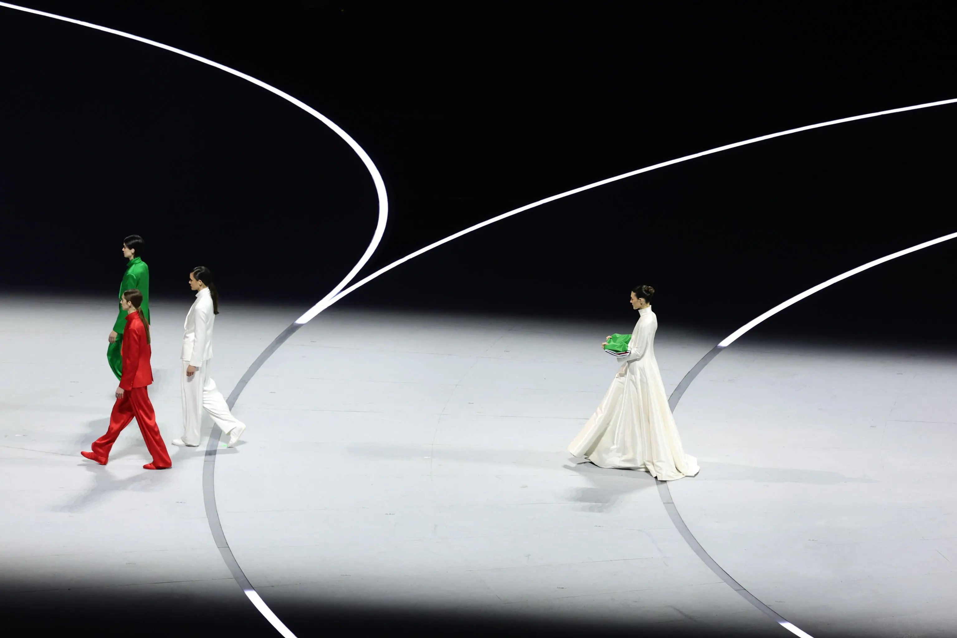 Gli scatti più belli della cerimonia di apertura dei Giochi