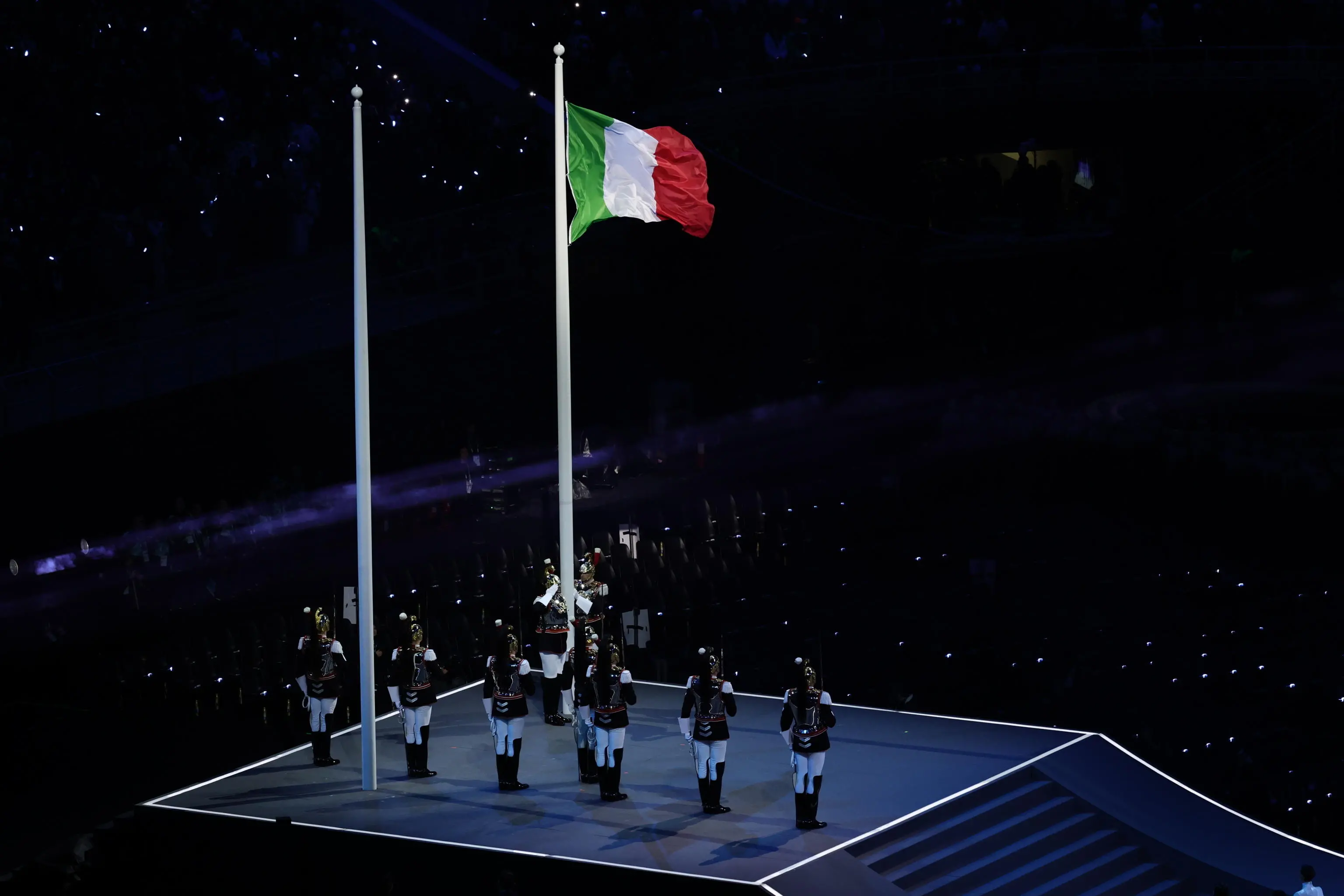 Gli scatti più belli della cerimonia di apertura dei Giochi