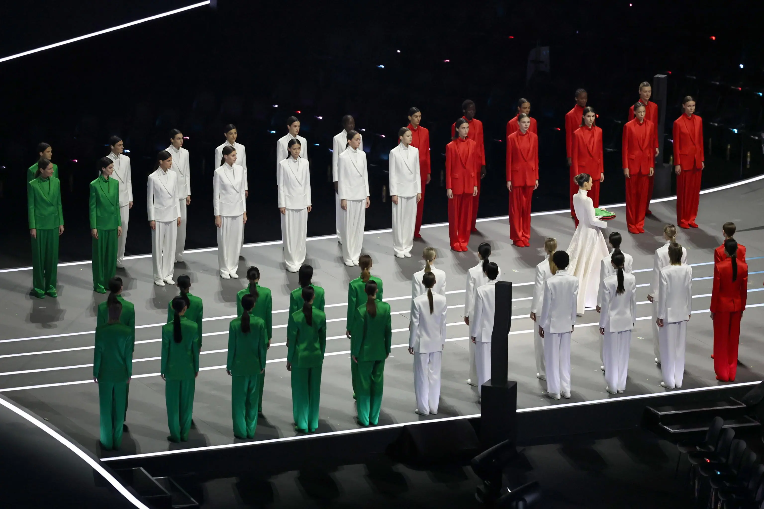 Gli scatti più belli della cerimonia di apertura dei Giochi