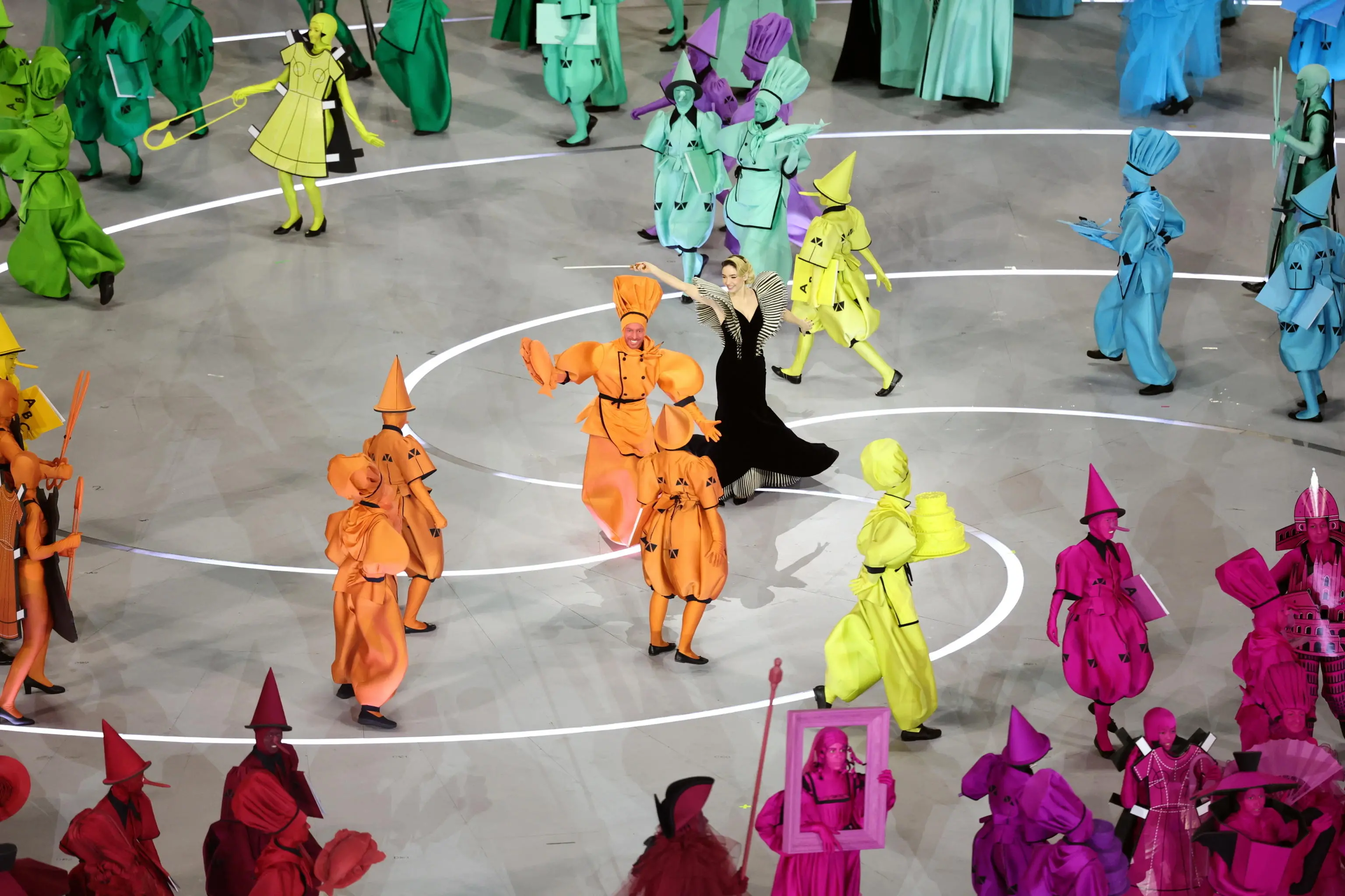 Gli scatti più belli della cerimonia di apertura dei Giochi