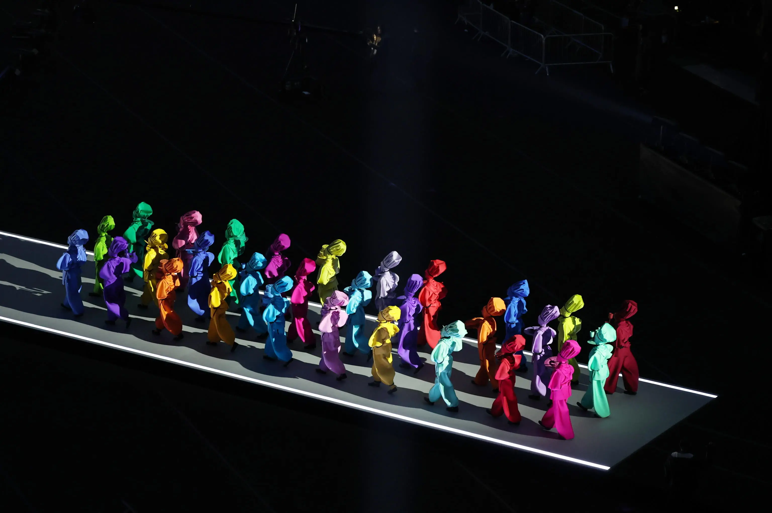 Gli scatti più belli della cerimonia di apertura dei Giochi