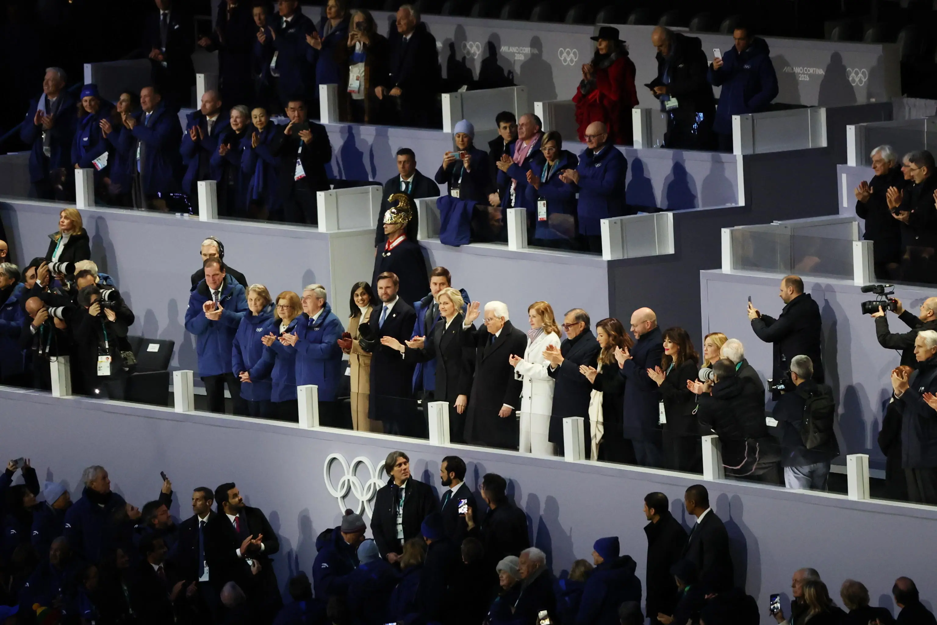 Gli scatti più belli della cerimonia di apertura dei Giochi