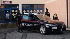 I carabinieri davanti alla pizzeria entrata nel mirino del ladro