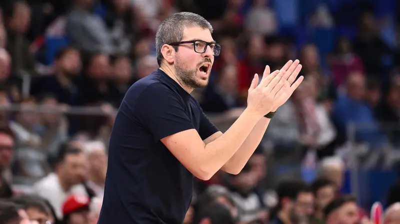 Matteo Cotelli, coach della Germani - © Foto M.Ceretti / Ciamillo-Castoria