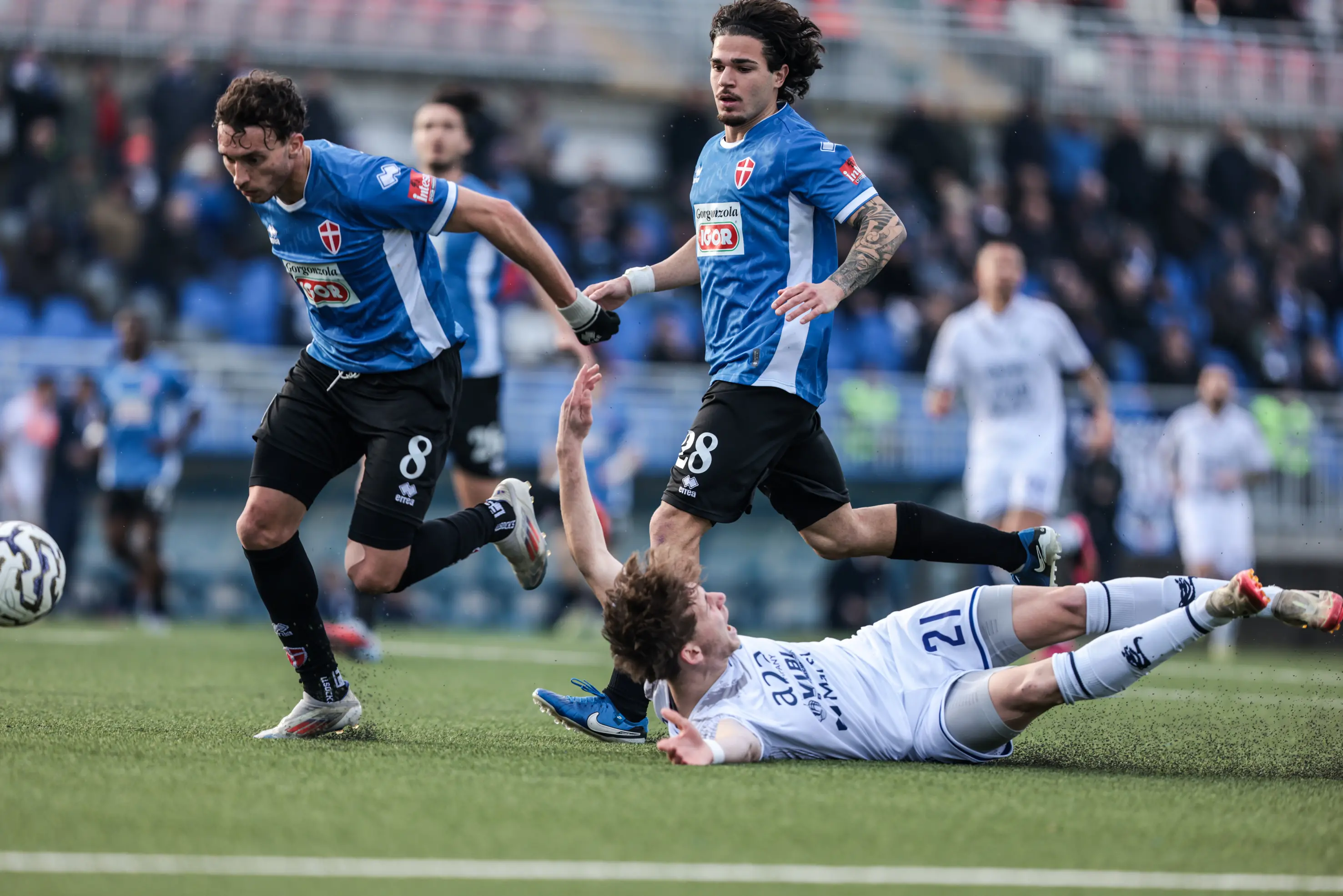 Serie C, gli scatti di Novara-Union Brescia