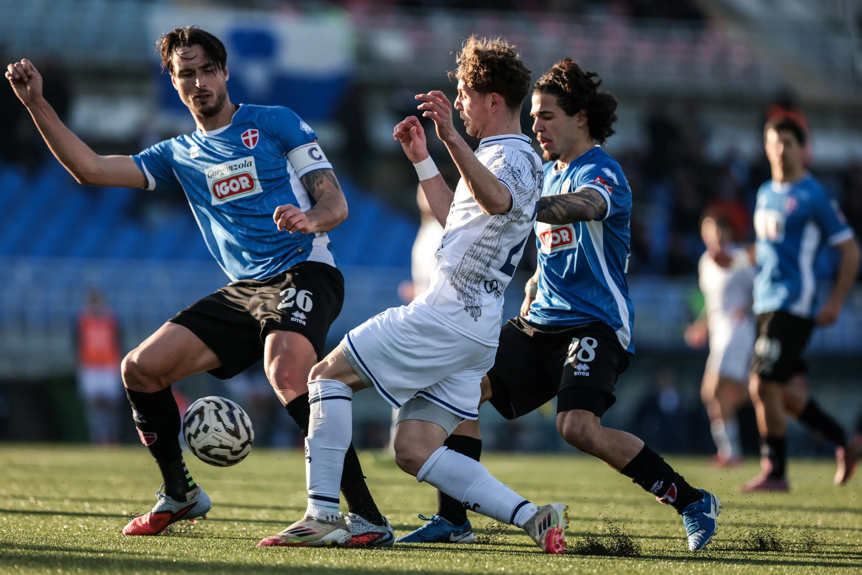 Serie C, gli scatti di Novara-Union Brescia