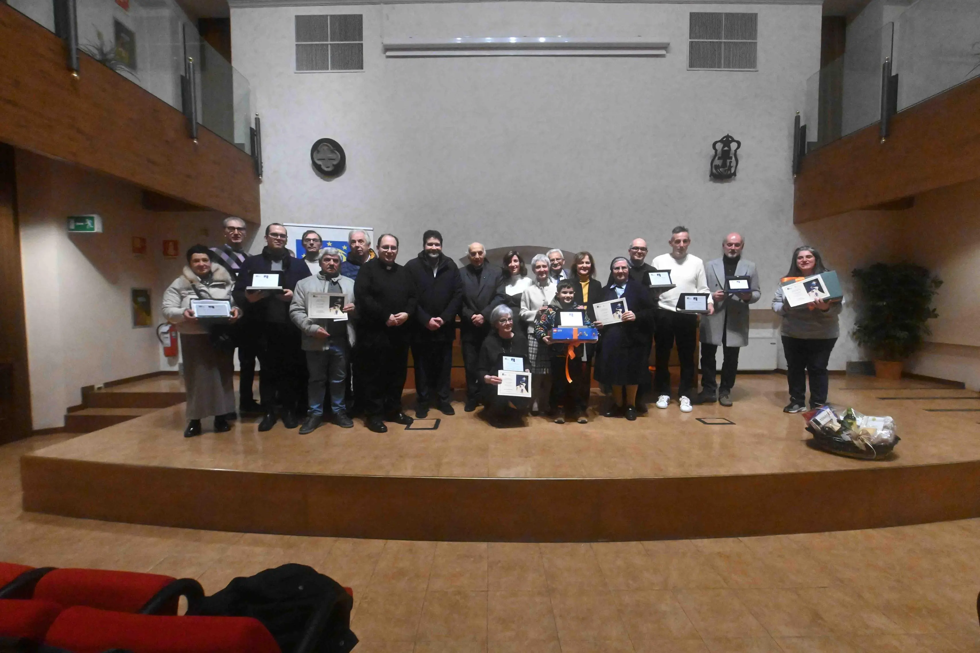 CRONACA BRESCIA AUDITORIUM CAPRETTI PREMIAZIONI CONCORSO PRESEPI MCL PER SANDRINI 07-02-2026 MARCO ORTOGNI NEW EDEN GROUP