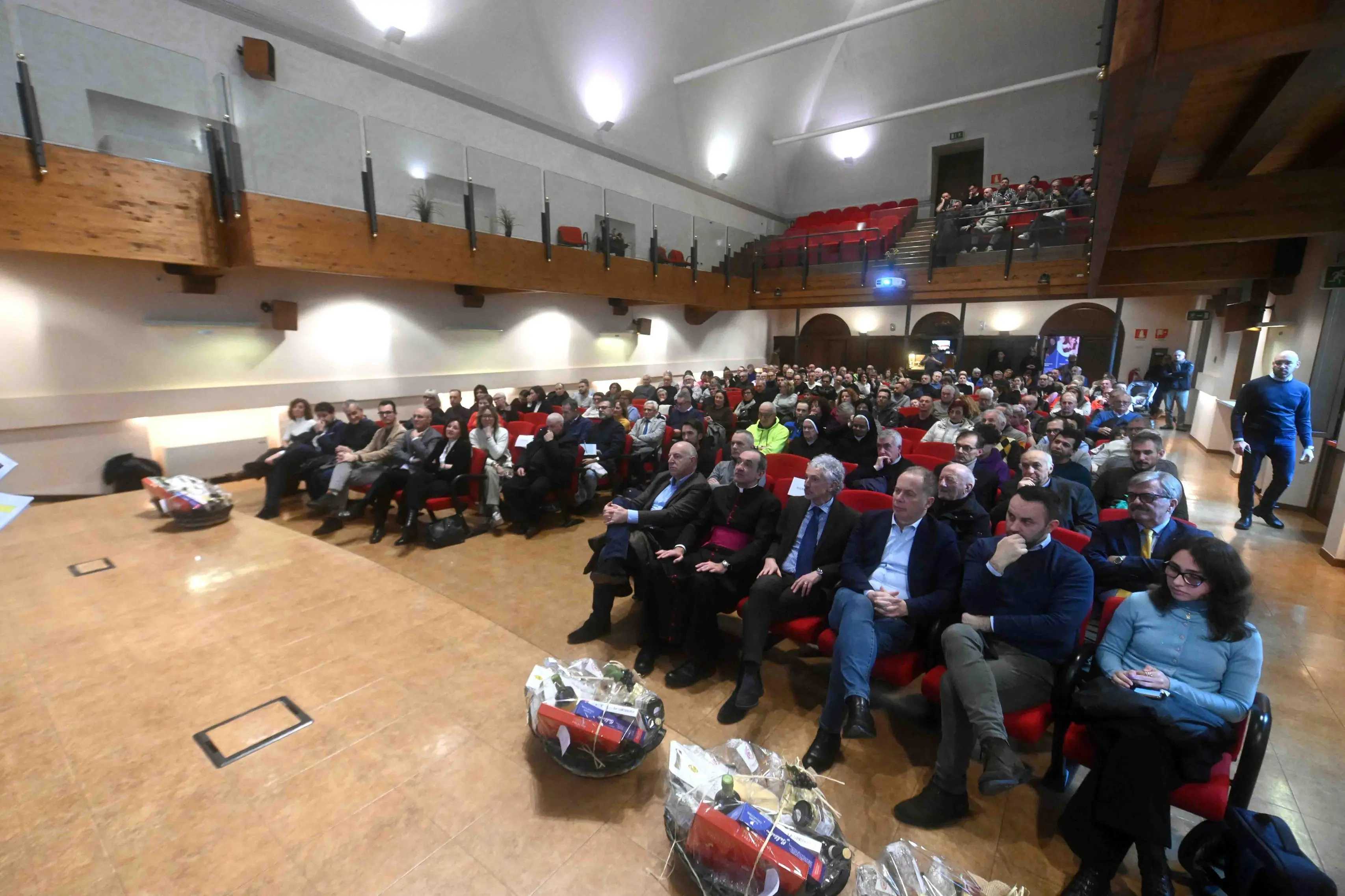 CRONACA BRESCIA AUDITORIUM CAPRETTI PREMIAZIONI CONCORSO PRESEPI MCL PER SANDRINI 07-02-2026 MARCO ORTOGNI NEW EDEN GROUP