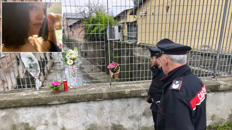 Il corso d'acqua dove è stata gettata la 17enne - Ansa © www.giornaledibrescia.it