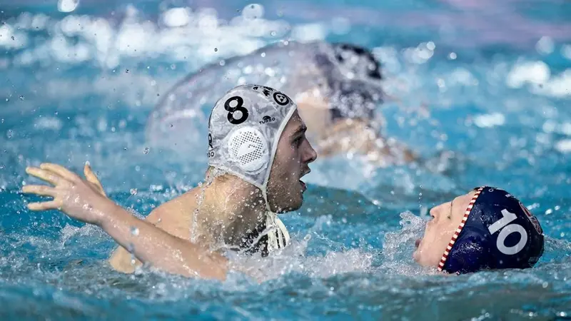 Giornata non brillante per Gianazza (in calottina bianca) - Foto Andrea Masini