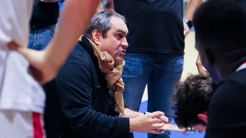 Scaroni, coach di Gussago - Foto Daniele Preti